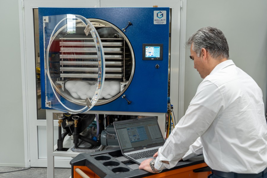Gellert Lyophilization Freeze Drying manufacturing testing process